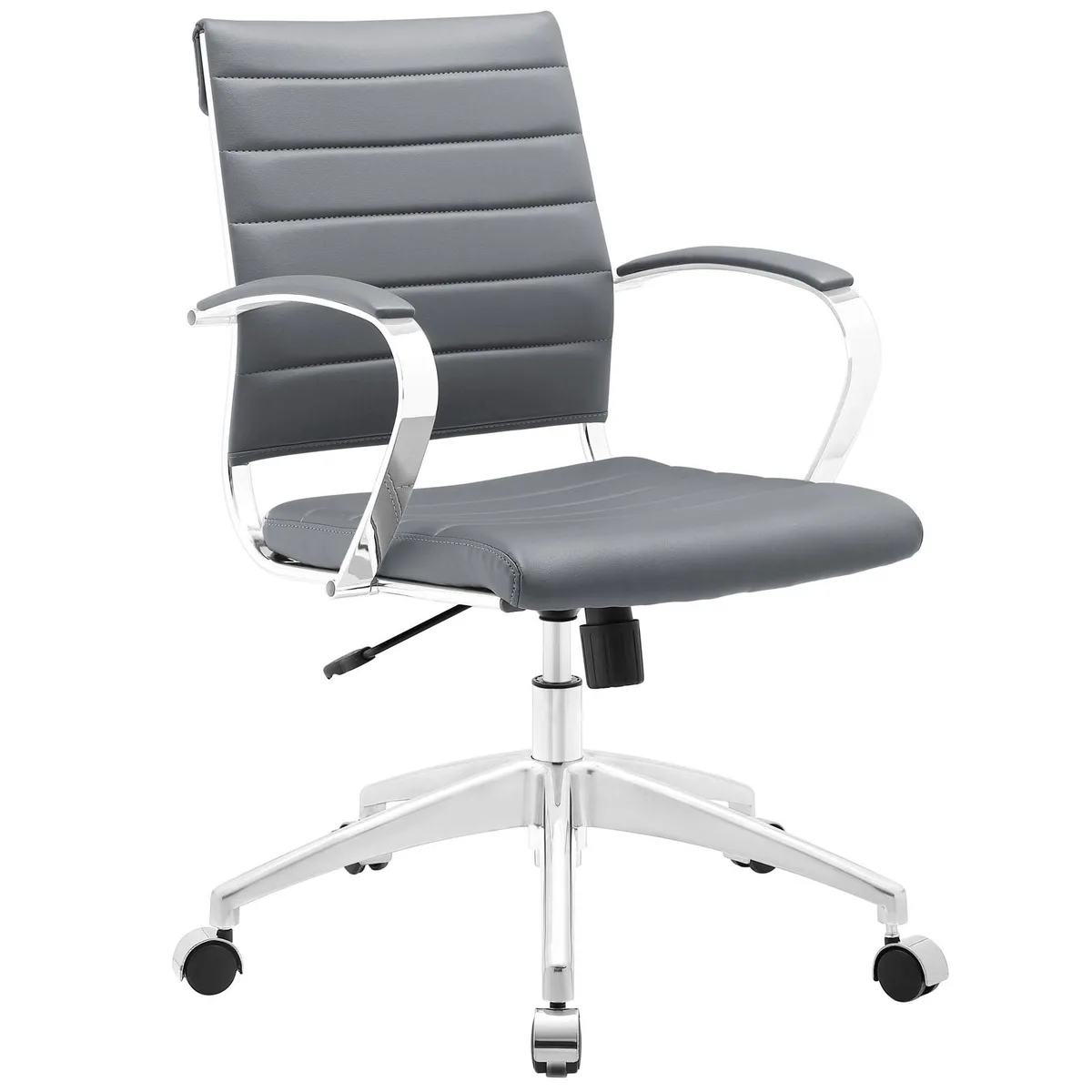 Modway Furniture Modway Furniture Jive Mid Back Executive Office Chair Gray 26"L x 26"W x 35 - 38"H — product photo