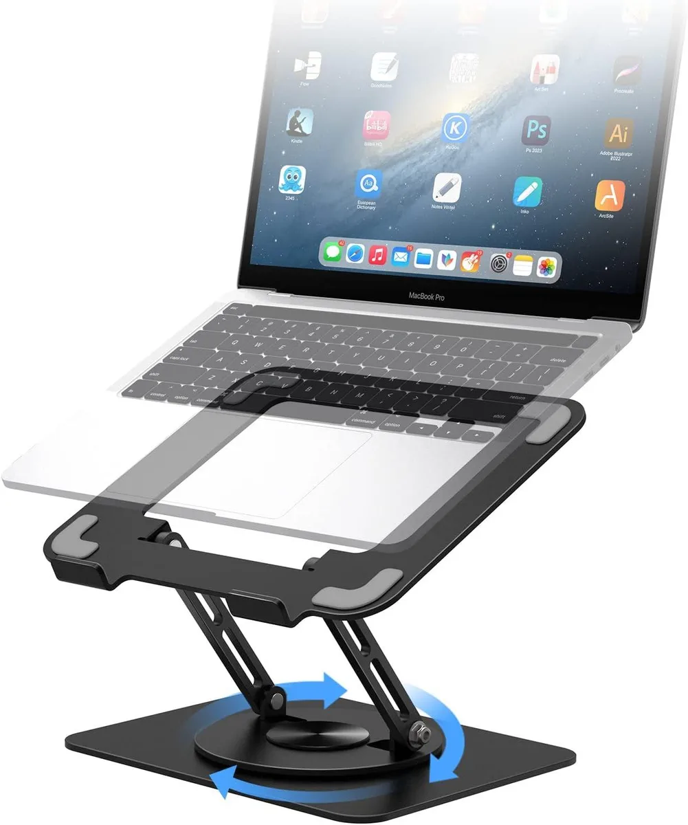 LUOM LUOM F147 laptop cooling pad 360° Black 15.6″ 2.2 lbs — product photo