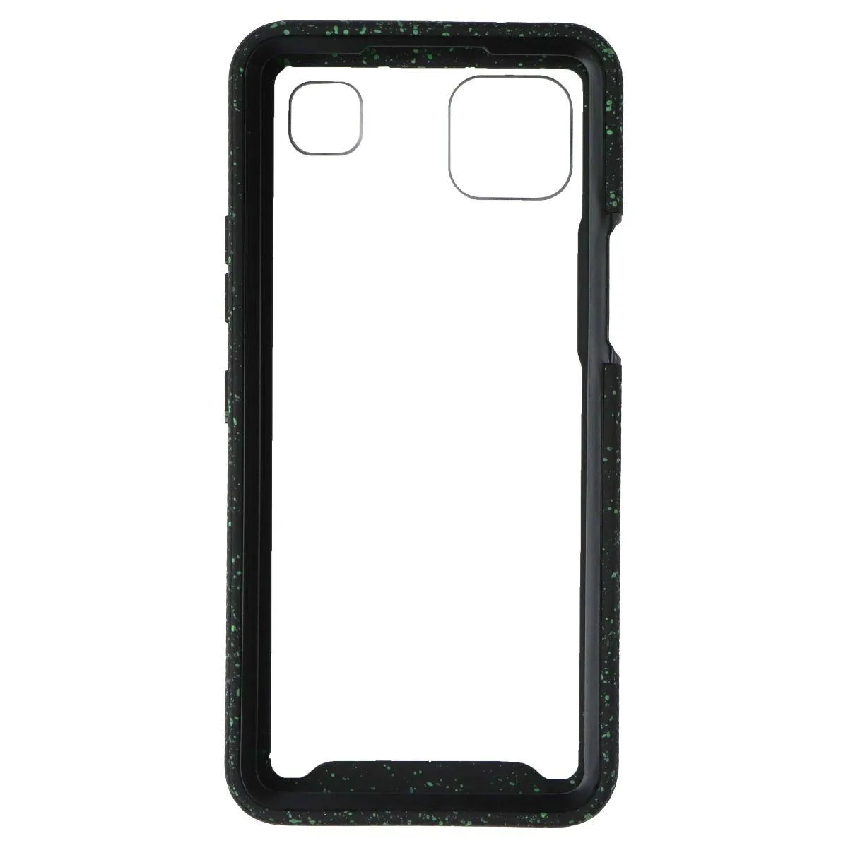 Mybat Mybat Full-Body Rugged Clear Bumper Case LG K92 5G Black/Green Speckle — product photo
