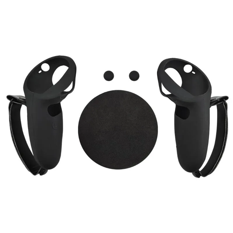 YINGHUA YINGHUA Quest Pro VR Accessory Controller Grips Rocker Caps EVA Pad Black — product photo
