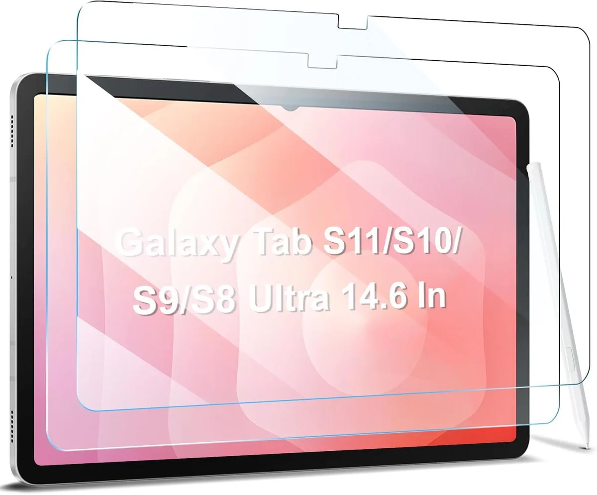 anicestore anicestore Tempered Glass Screen Protector 2 Pack for Samsung Galaxy Tab S8/S9/S10/S11 Ultra 14.6 Inch — product photo