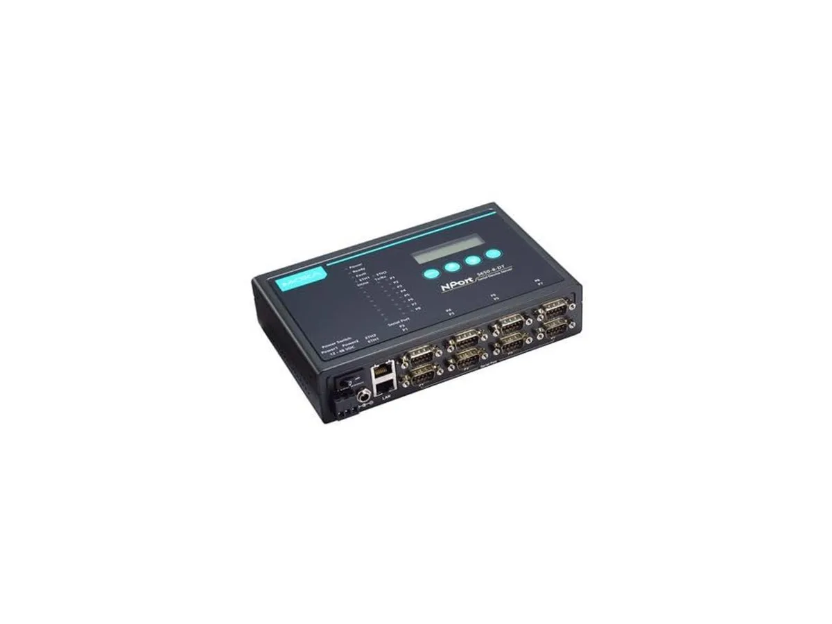 Moxa Moxa NPort 5650I-8-DT 8-port device server — product photo