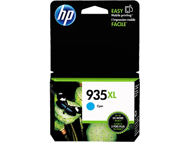 HP HP 935XL High Yield Cyan Ink Cartridge C2P24AN ~825 pages — product photo