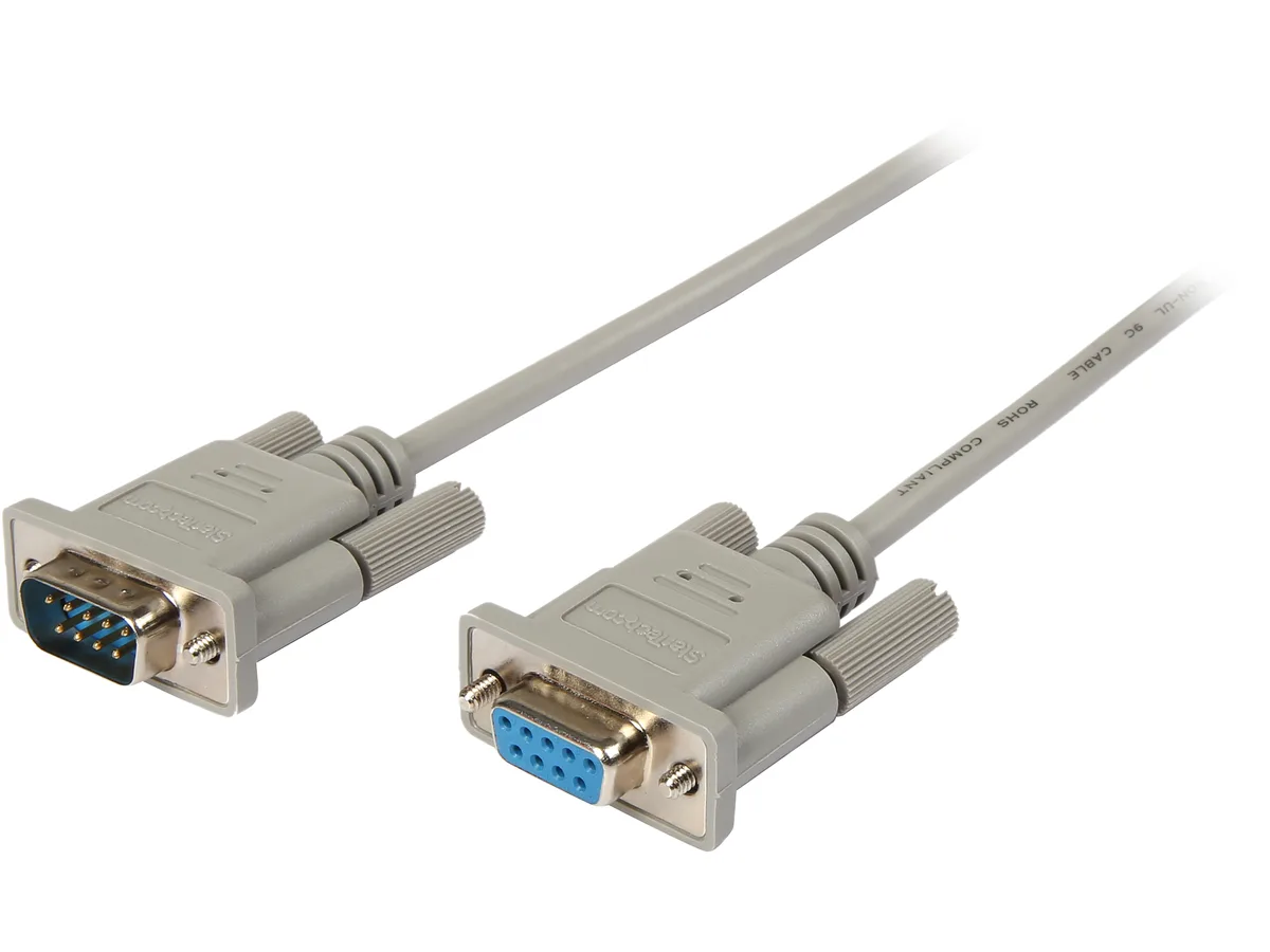 STARTECH STARTECH MXT106 15 ft DB9 male to female serial cable — product photo