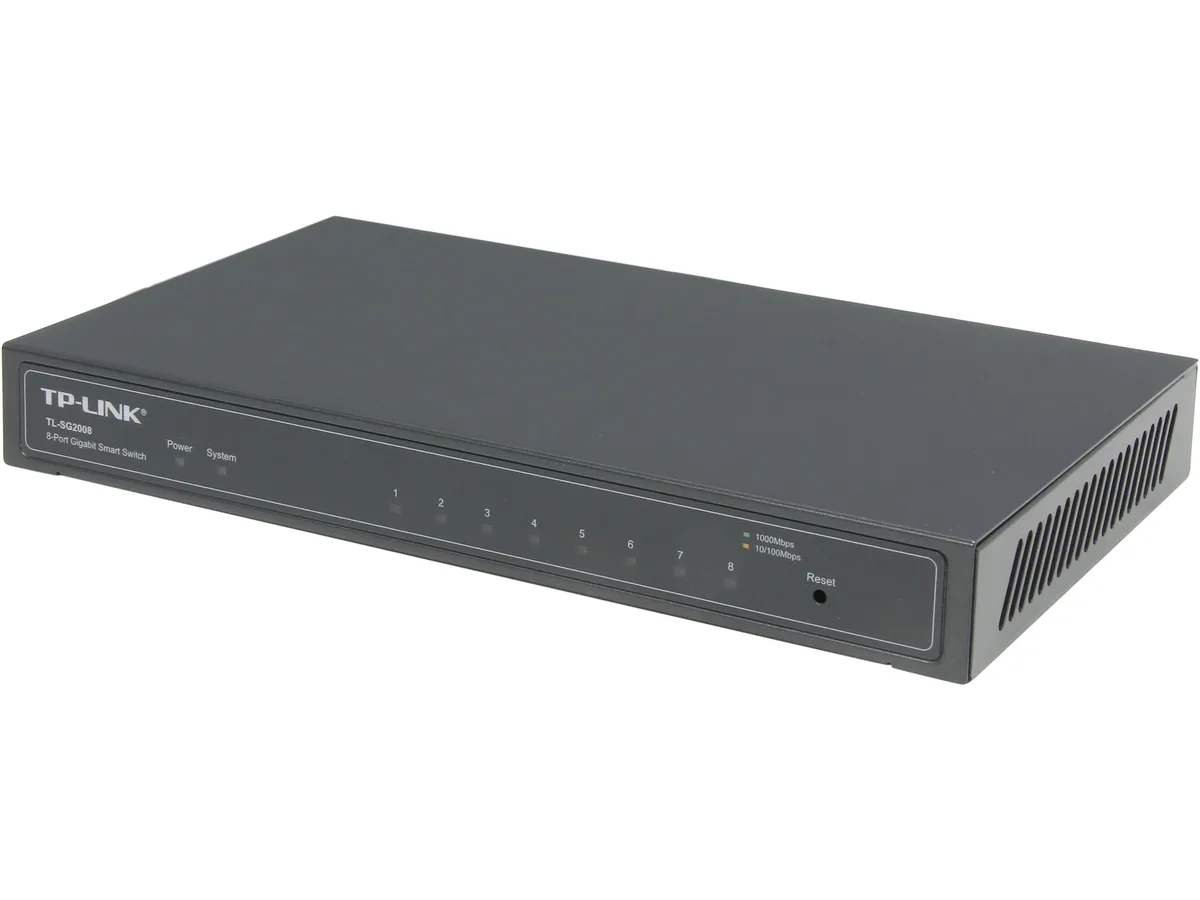 TP-Link TP-Link TL-SG2008 8-port Gigabit Smart network switch — product photo