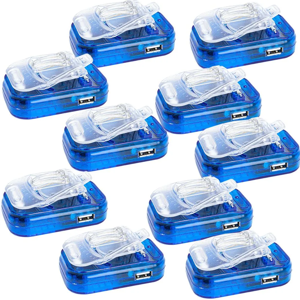 Centenex Electronics Centenex Electronics Universal Battery Charger 10 Pack 2.8V-4.2V USB 200-3000mAh — product photo