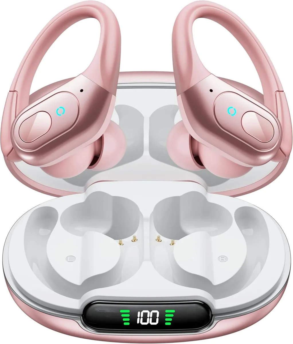 YINGHUA YINGHUA Active Noise Cancelling Earbuds 90H Playback Rose Gold — product photo