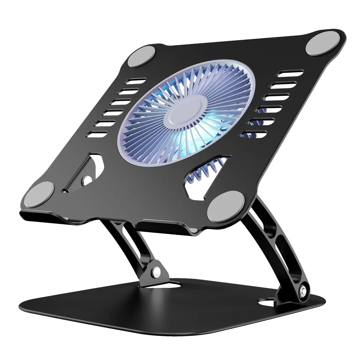 ENHANCE Laptop Cooling Pad 3x 140 mm Fan Blue — product photo