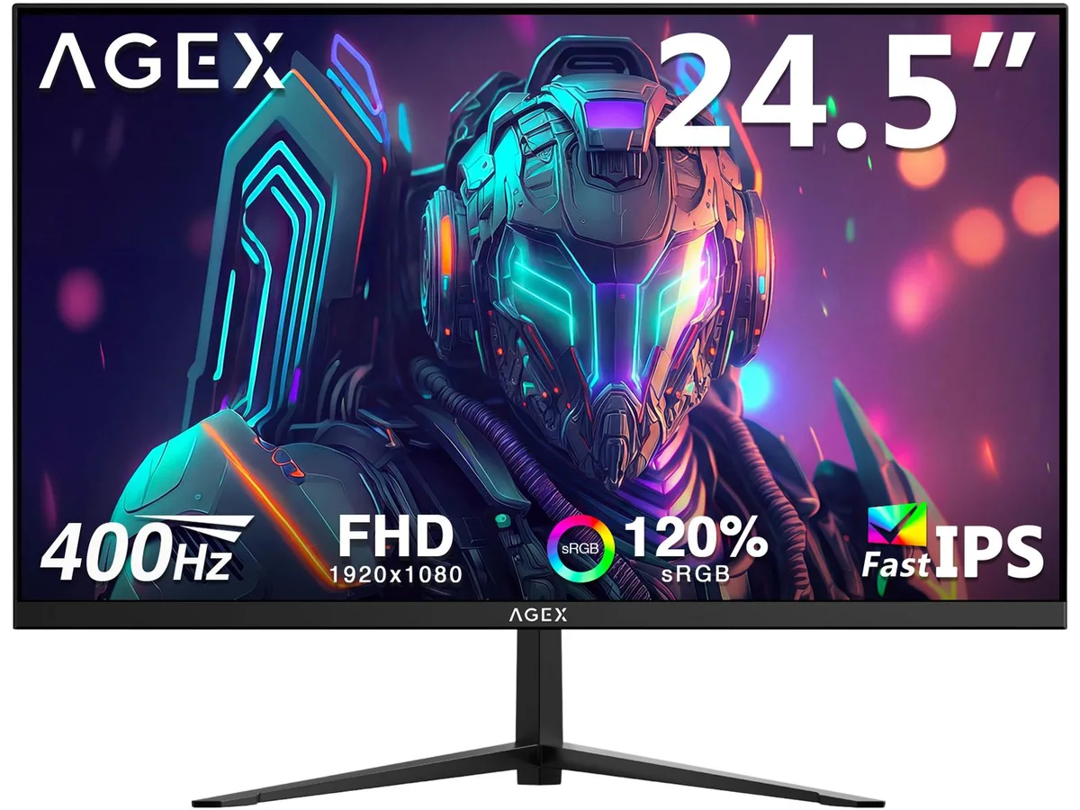 Z-EDGE Z-EDGE AGEX AG25S 24.5" 400Hz FHD Fast IPS gaming monitor — product photo
