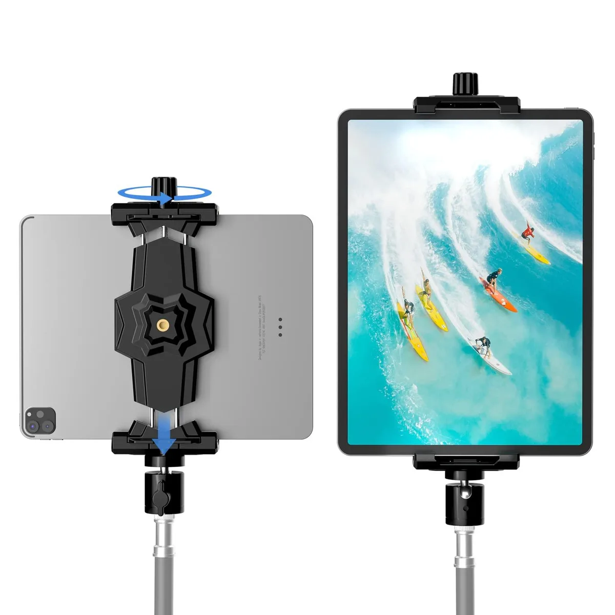  KDD KDD-046 iPad Tripod Mount Adapter Black 5.3-10.6 — product photo