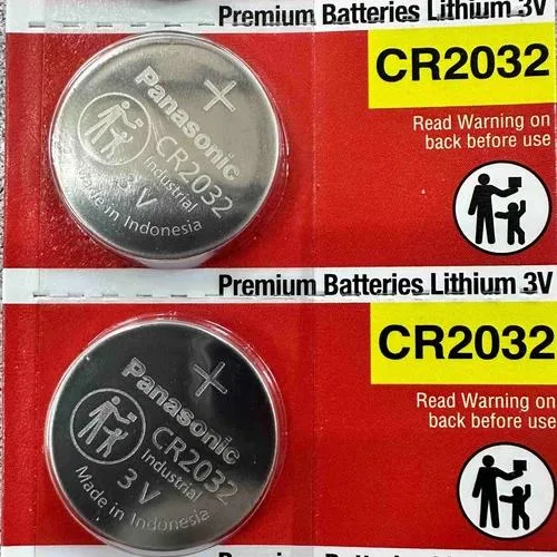 NShi NShi Panasonic CR2032 3V Coin Cell 2 Pack Exp 2033 — product photo