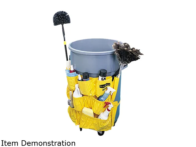 Rubbermaid Commercial Rubbermaid Commercial 264200YW Brute Caddy Bag Yellow inventory supply — product photo