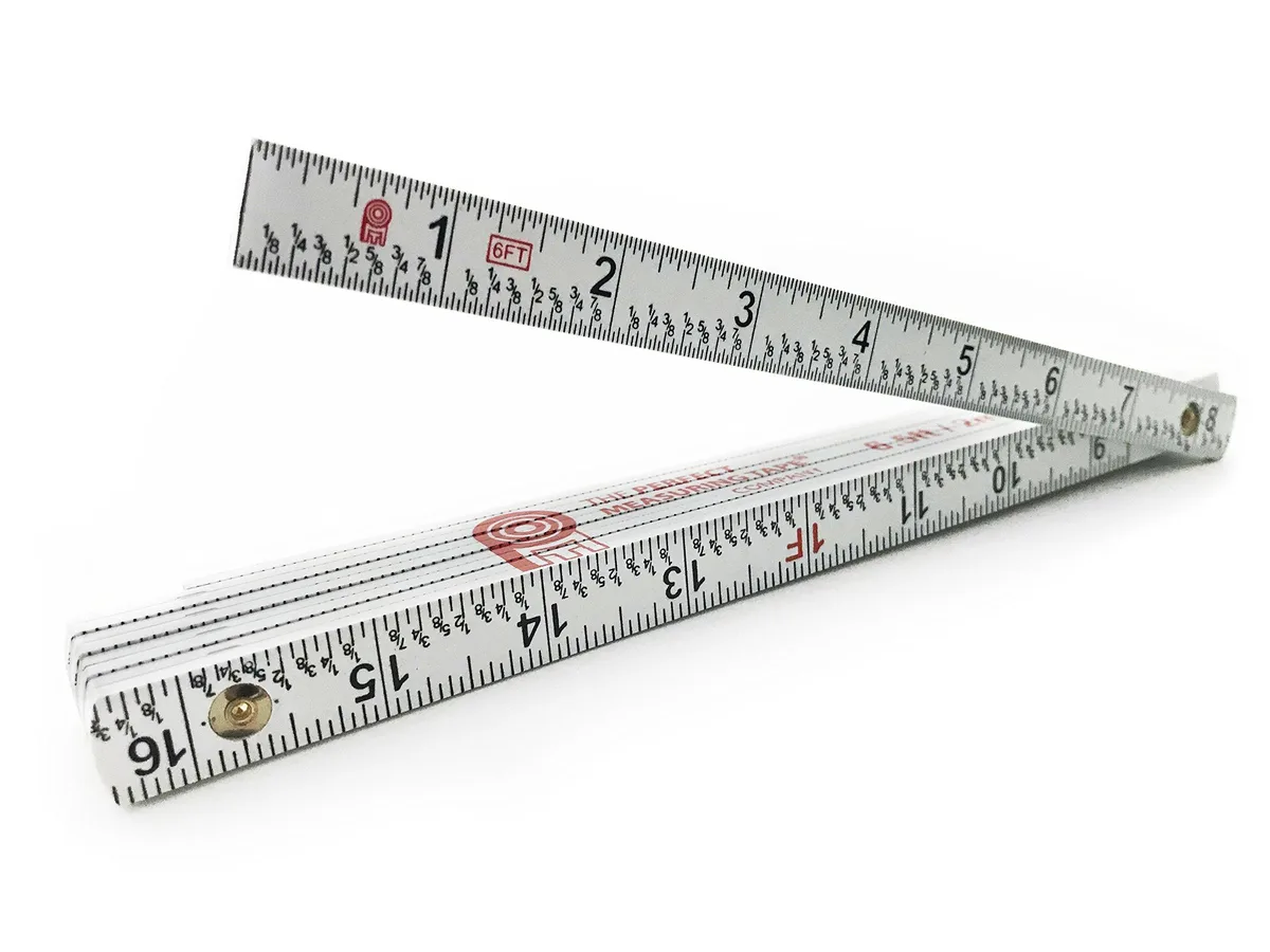  Perfect Measuring Tape FR-72 Folding Rule 6.5ft 2m — product photo