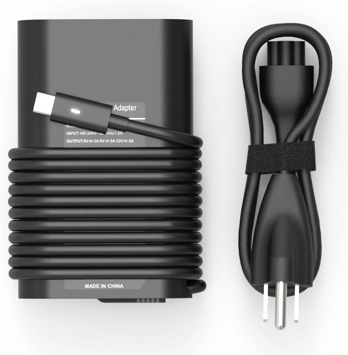 GCROWN GCROWN 65W USB-C Laptop Charger for Dell Latitude XPS Chromebook — product photo