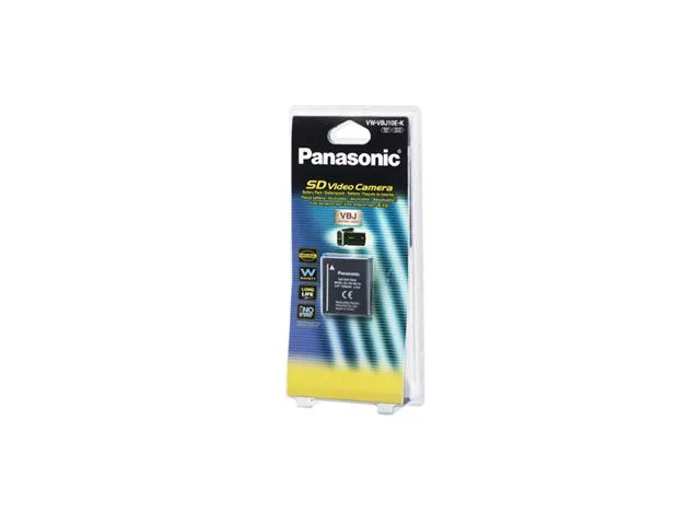Panasonic Panasonic VW-VBJ10 1000 mAh camcorder battery — product photo