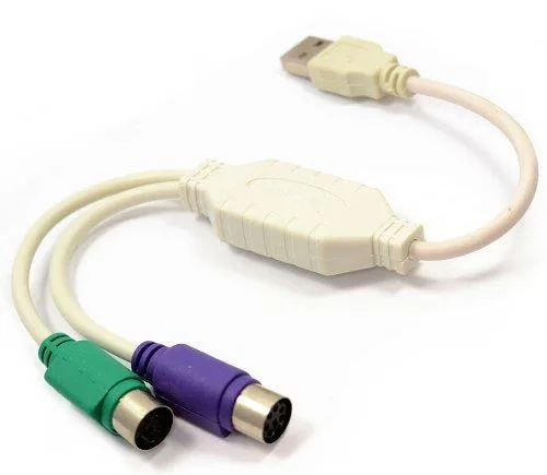 iMBAPrice iMBAPrice USB to Dual PS/2 Adapter White — product photo