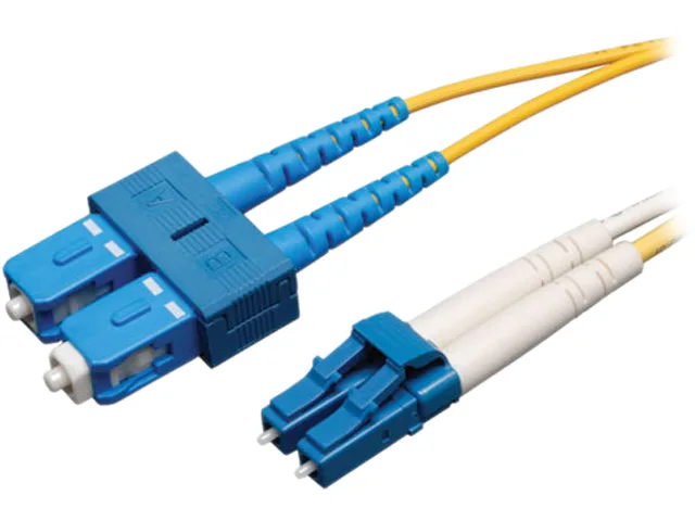 Tripp Lite Tripp Lite N366-02M fibre optic cable duplex singlemode 8.3/125 LC/SC 2m — product photo