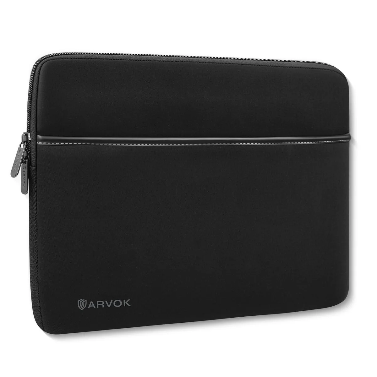  ARVOK Hybrid Laptop Case Black Upgraded with Pocket 13.3 inch — product photo