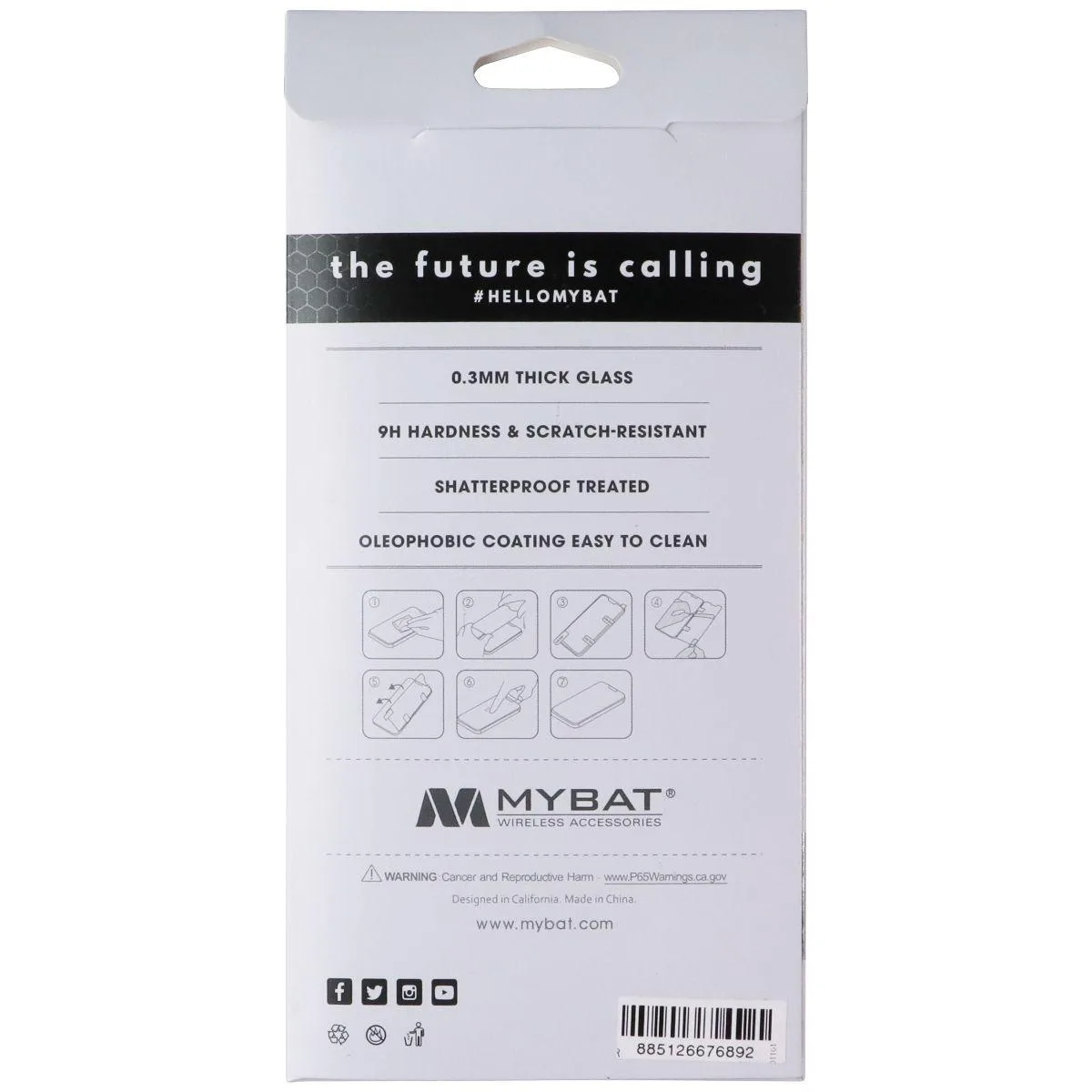Mybat Mybat 9H Tempered Glass Screen Protector LG K22 Clear — product photo