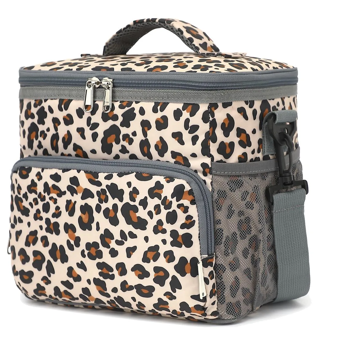 No Sew No Sew HB001 Insulated Lunch Bag Leopard Large — product photo