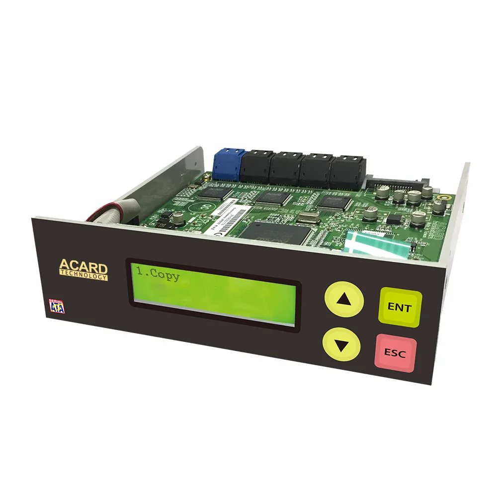 ACARD DVD CD duplicator controller board with ten SATA ports