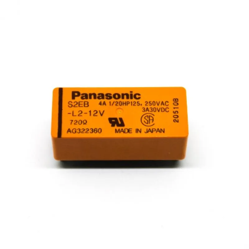 Panasonic Panasonic 4A 12VDC 4PST Relay S2EB-L2-12V — product photo