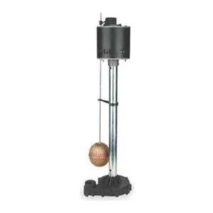 Dayton 4KU61 pedestal sump pump cast iron body vertical float switch 30 inch height
