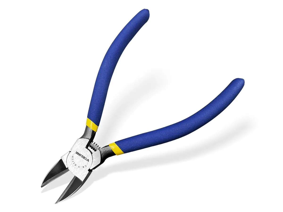 VCELINK VCELINK GJ719 6" Flush Cutter Pliers Blue 3.0mm Jaw — product photo
