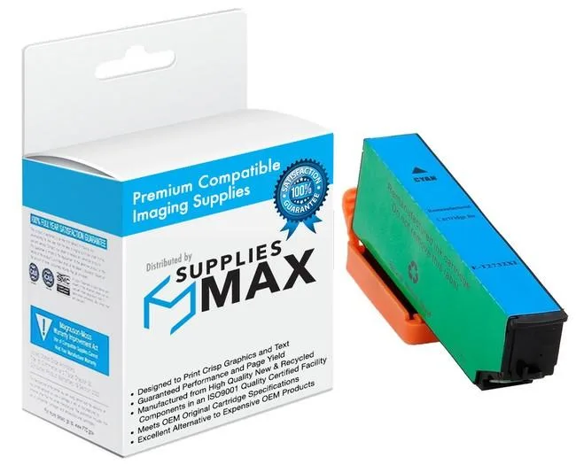 SuppliesMax SuppliesMax Cyan High Yield Inkjet T273XL220 650 Pages — product photo