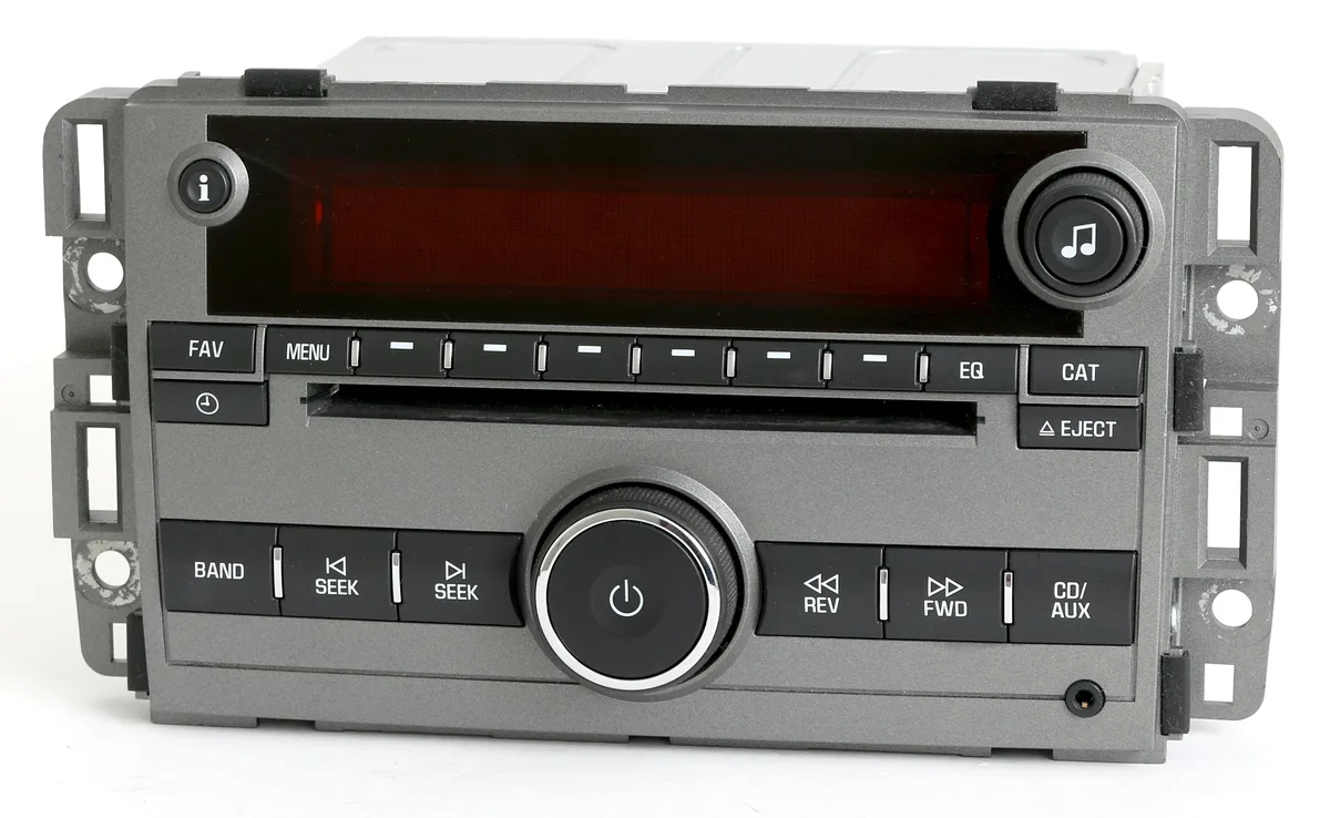 1 Factory Radio 1 Factory Radio 20790696 2009 Saturn Vue Gray Radio CD AUX — product photo