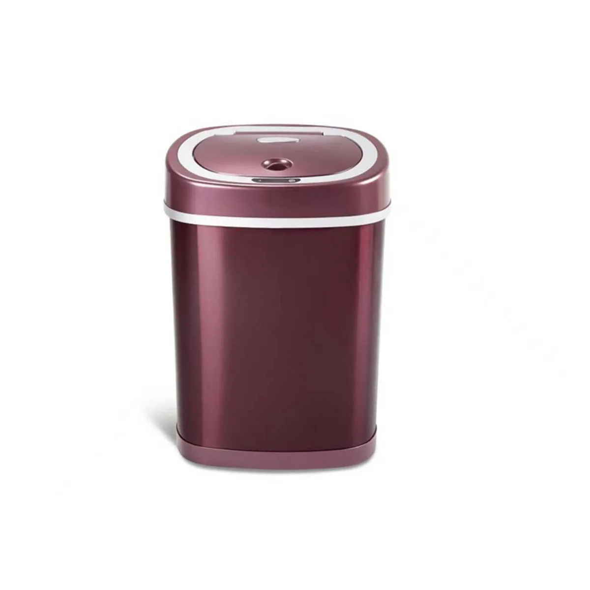 Wenger Wenger 15L Infrared Sensor Kitchen Trash Can Wine Red Stainless Steel — product photo