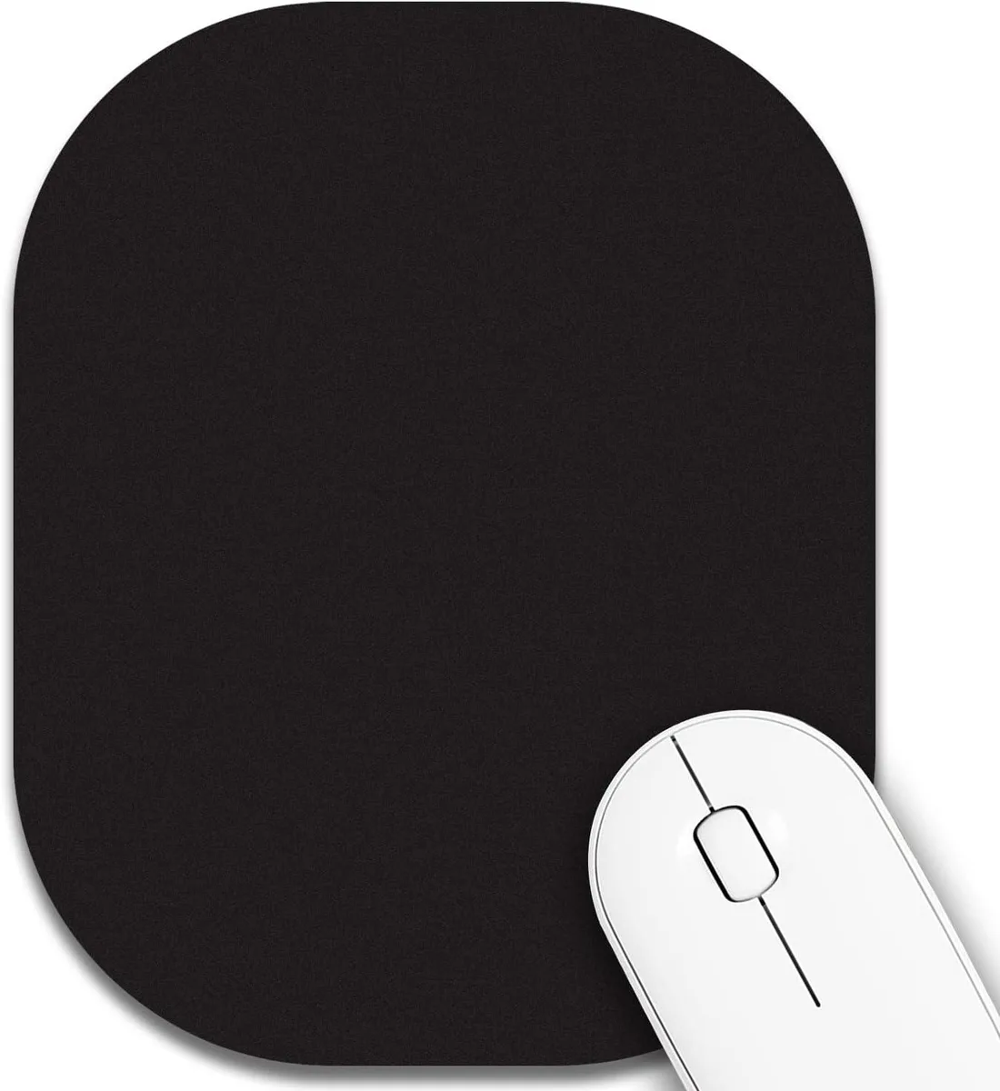 BAOFENG BAOFENG Small Mouse Pad 6 x 7 Inch 0.12 inch Thick Black — product photo