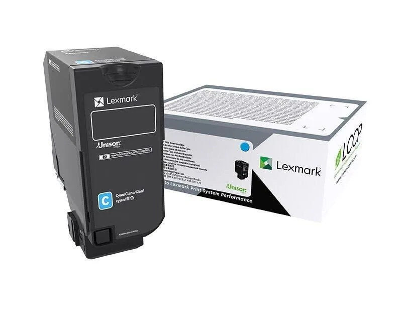 Lexmark Lexmark 71C0X20 Cyan Toner Cartridge 12.5K CS735 — product photo