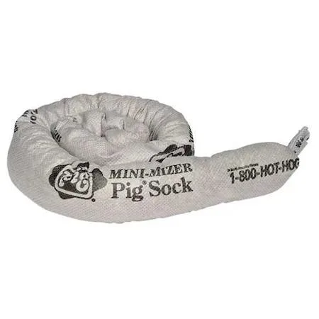 New Pig New Pig PIG205 Absorbent Sock Gray 15 gal PK 60 — product photo