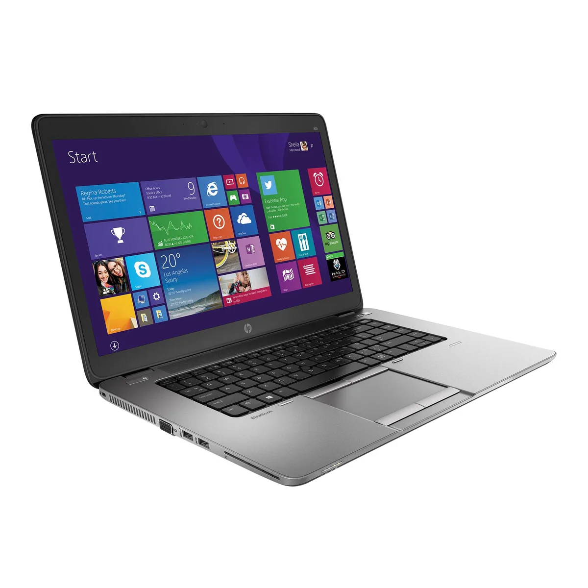 HP HP EliteBook 850 G2 laptop, Intel Core i5-5300U, 8GB DDR3, 500GB NVMe — product photo
