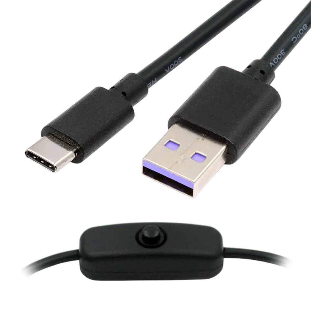 Fervit Fervit USB 2.0 Type-C to Type-A Power Switch Cable 1.0M — product photo