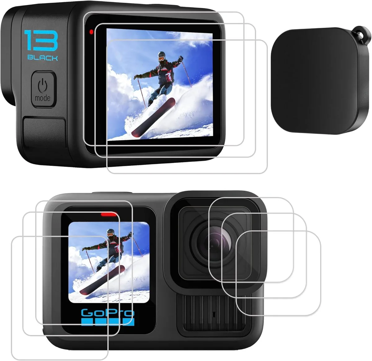 BONAEVER BONAEVER 10 PCS Hero 13 Screen Protector Kit — product photo