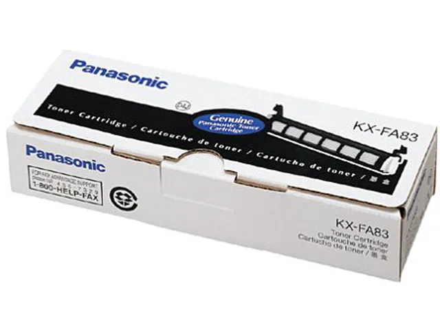 Panasonic Panasonic KXFA83 toner cartridge (genuine brands) black 2500 pages — product photo