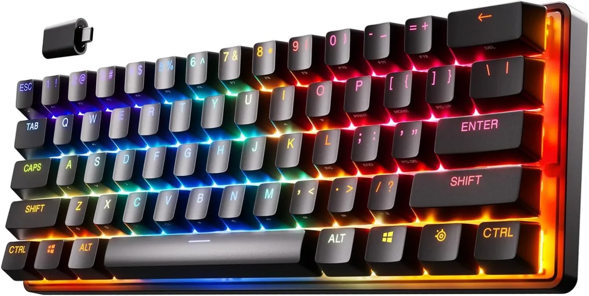 SteelSeries SteelSeries Apex Pro Mini Wireless 61-key gaming keyboard — product photo
