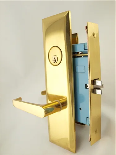 Marks USA Marks USA 7NY92DW/3 Polished Brass Left Hand Mortise Lockset — product photo