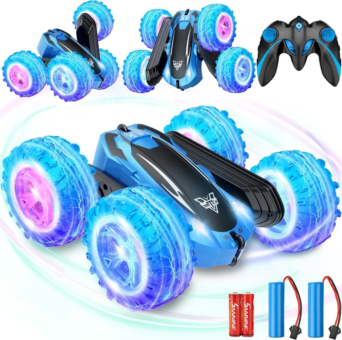 usbroway usbroway RC Stunt Car 2.4GHz 360° LED Blue — product photo