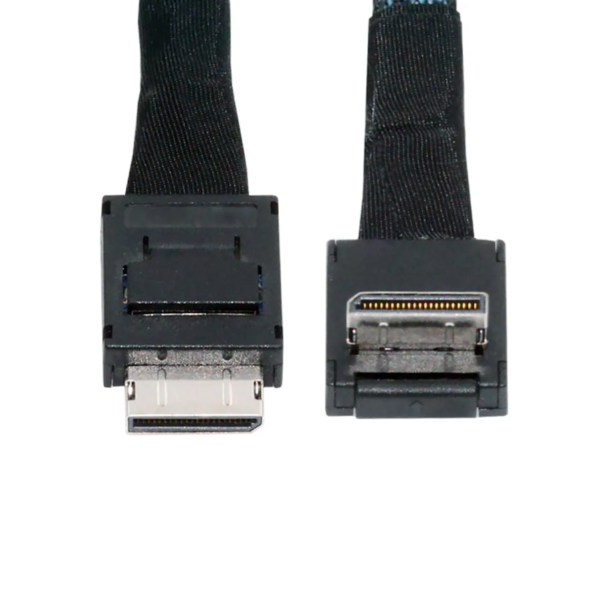 Vszerda Vszerda OCuLink SFF-8611 4i to SFF-8611 Active Cable 90° 80cm — product photo