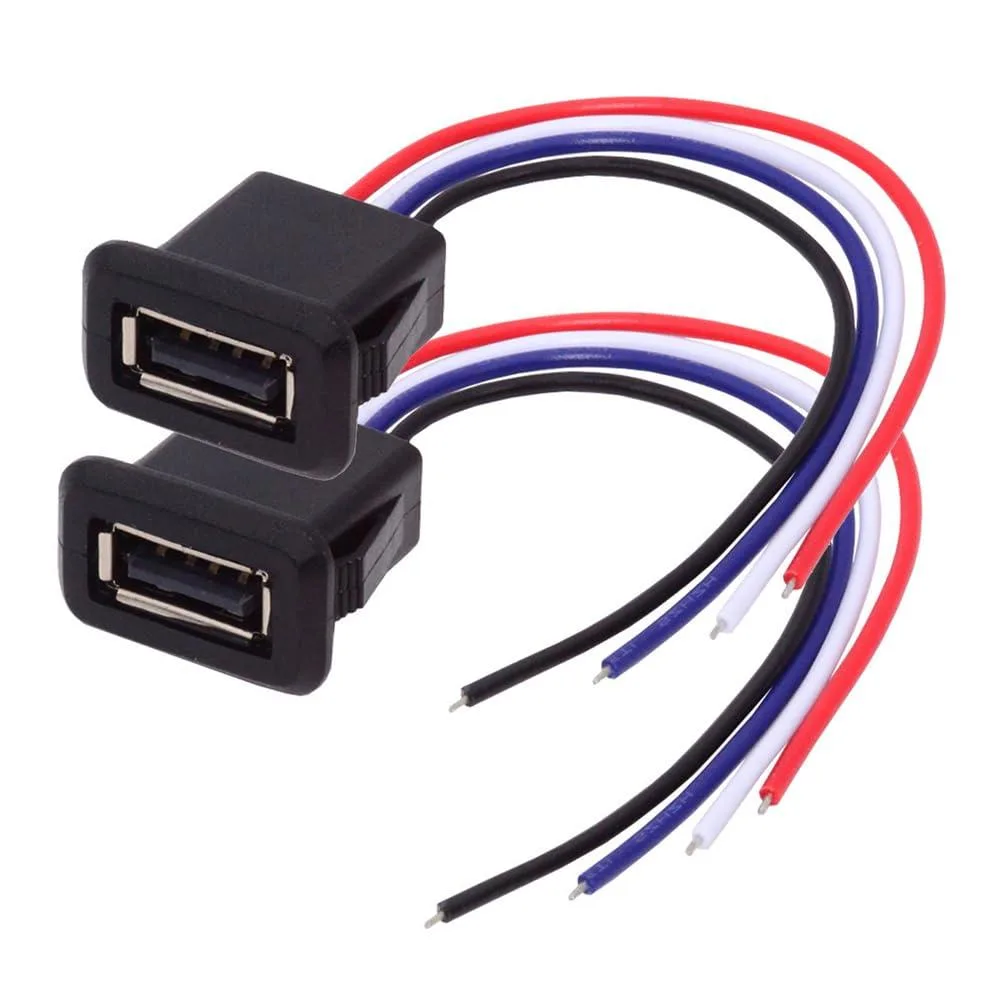Fervit Fervit USB 2.0 Type A Female to 4Pin Cable 10cm 2pcs — product photo