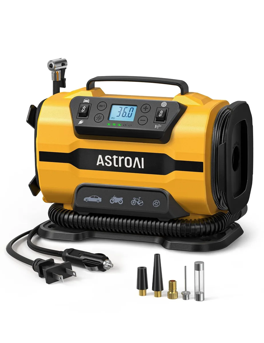  XtremepowerUS NP-268 150 PSI 7 gal 230 V air compressor — product photo