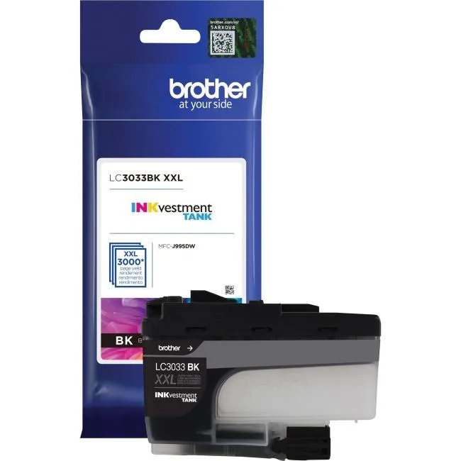 Brother Brother LC3033BK Black Super High Yield Ink Cartridge 3000 Pages — product photo