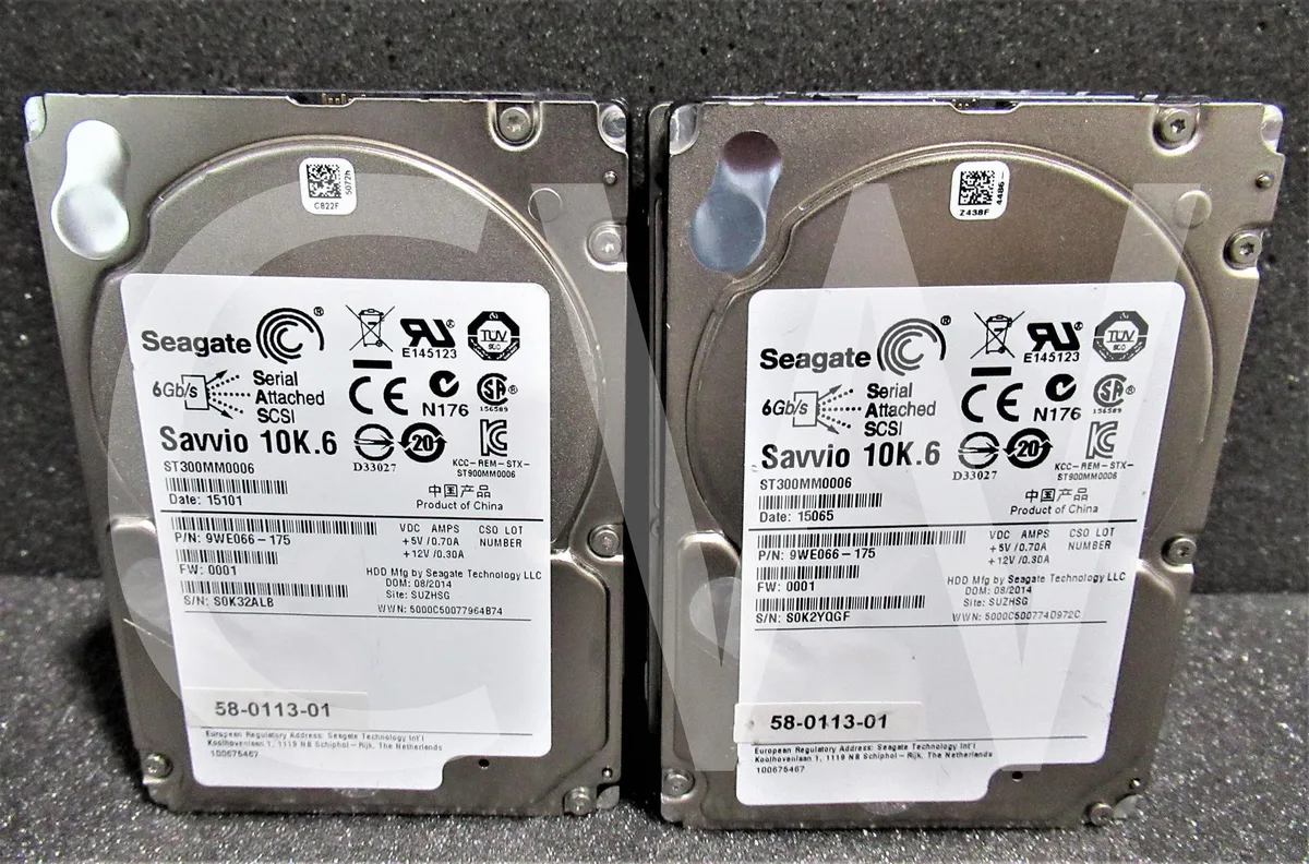 Seagate Seagate ST300MM0006 300GB 10000RPM 2.5" SAS 6Gb/s 64MB internal hard drive — product photo