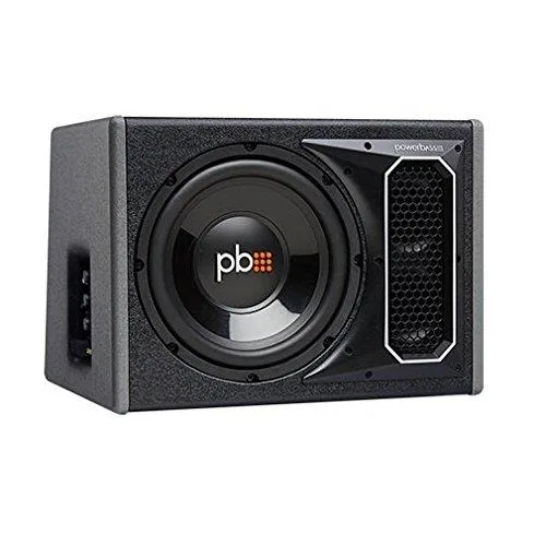 PowerBass PowerBass PSAWB101 10" Amplified Subwoofer Enclosure 175W RMS car speaker — product photo