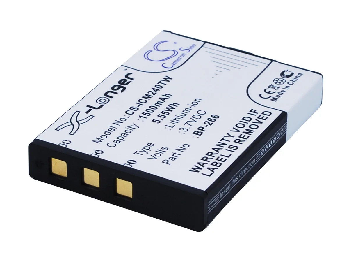 Cameron Sino BP-266 1500mAh 3.7V battery for Icom IC-M23 IC-M24 — product photo