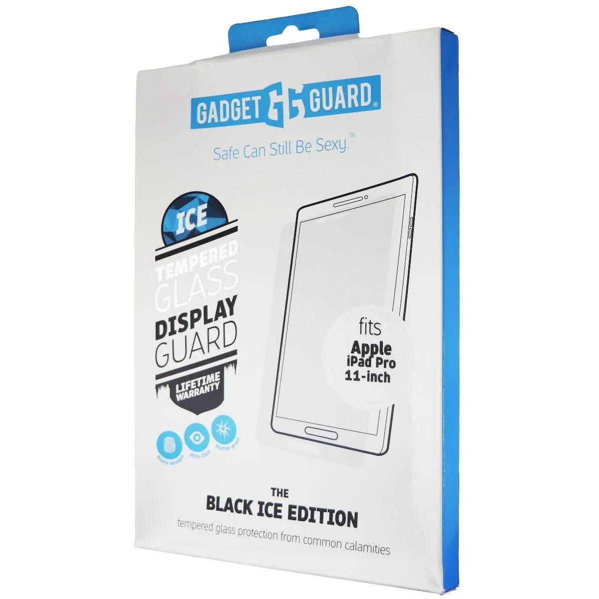 Invisible Gadget Guard Invisible Gadget Guard Black Ice Tempered Glass iPad Pro 11-inch (2018 2020) Clear iPad accessory — product photo