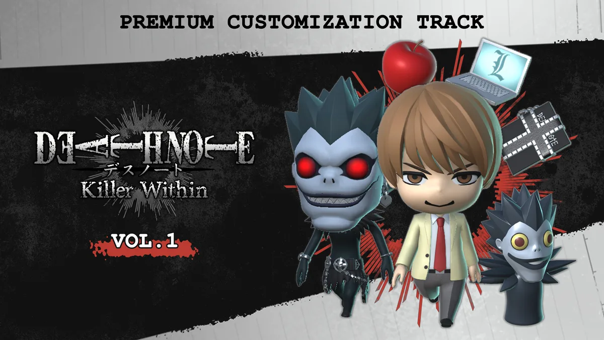 Bandai Namco Entertainment America Inc Bandai Namco Entertainment America Inc 81906 DEATH NOTE Killer Within Premium Customization Track Vol. 1 DLC — product photo
